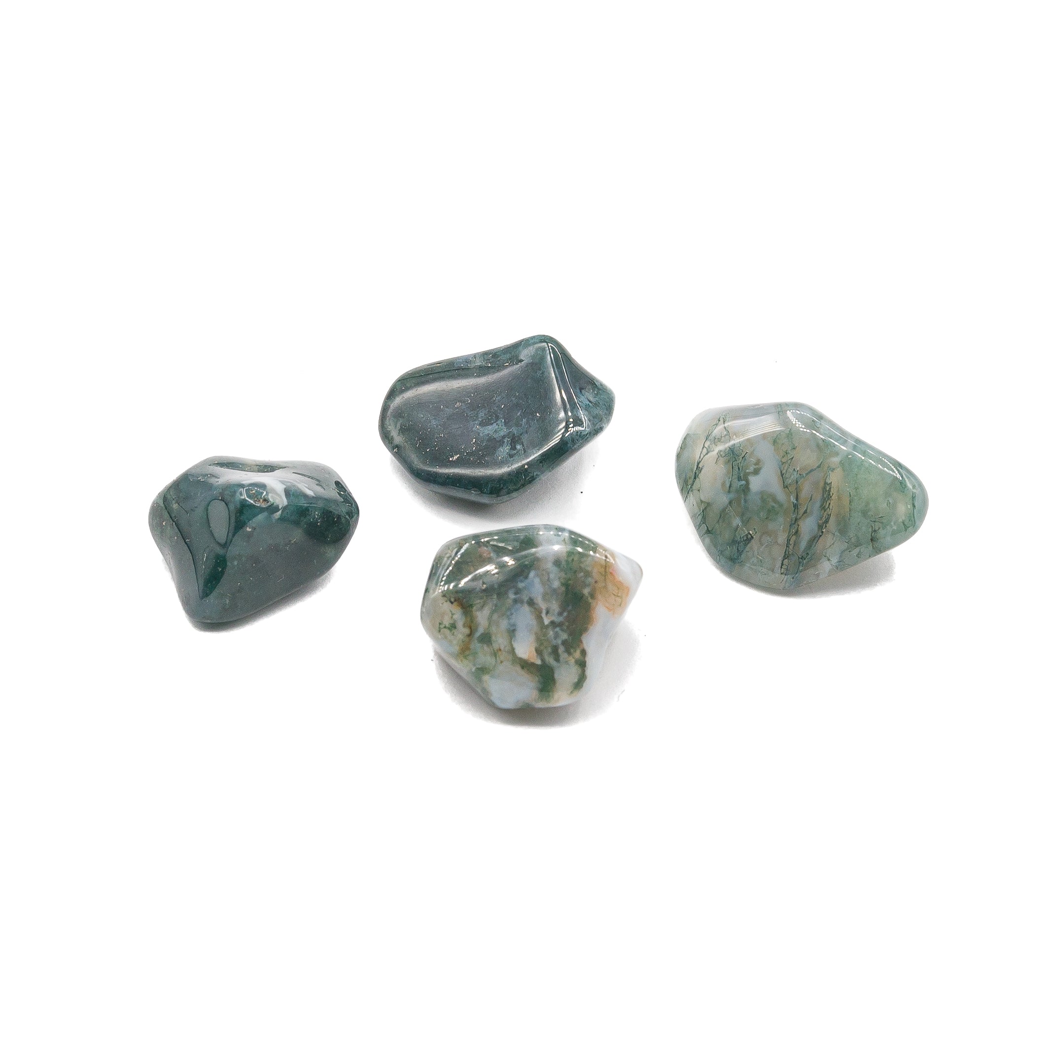 Agate - Moss Tumble $3